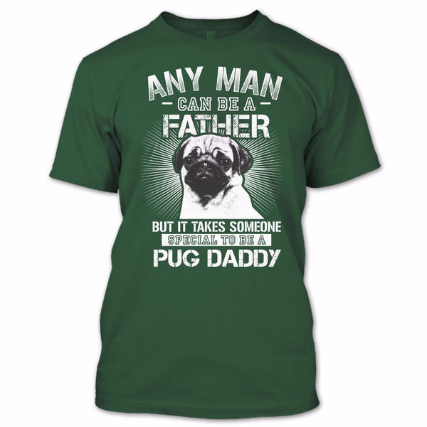 A black t-shirt with the shopify logo