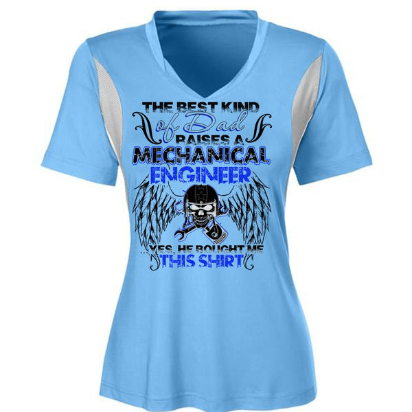Dad Raises A Mechanical Engineer T Shirt, I Love Mechanic T Shirt, Awesome T-Shirts