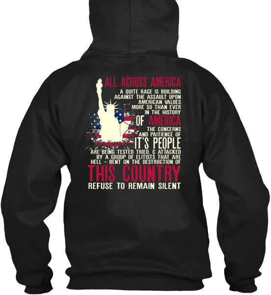 All Across America T Shirt, Being A Veteran T Shirt