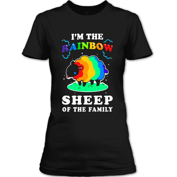 A black t-shirt with the shopify logo