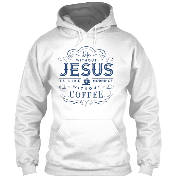 A black t-shirt with the shopify logo