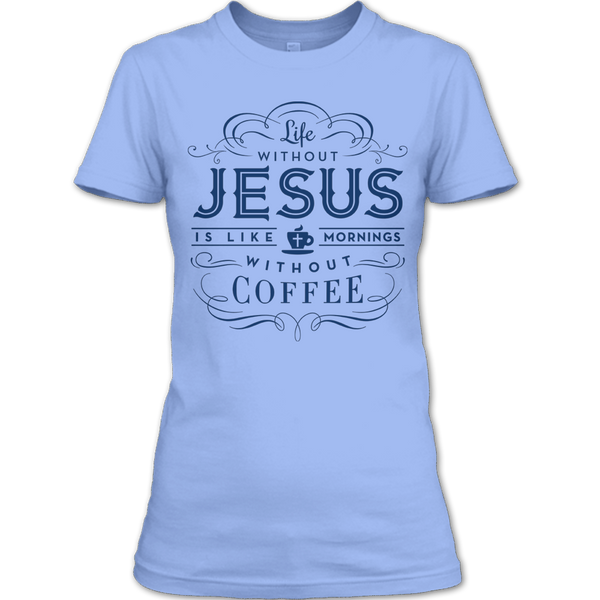 A black t-shirt with the shopify logo