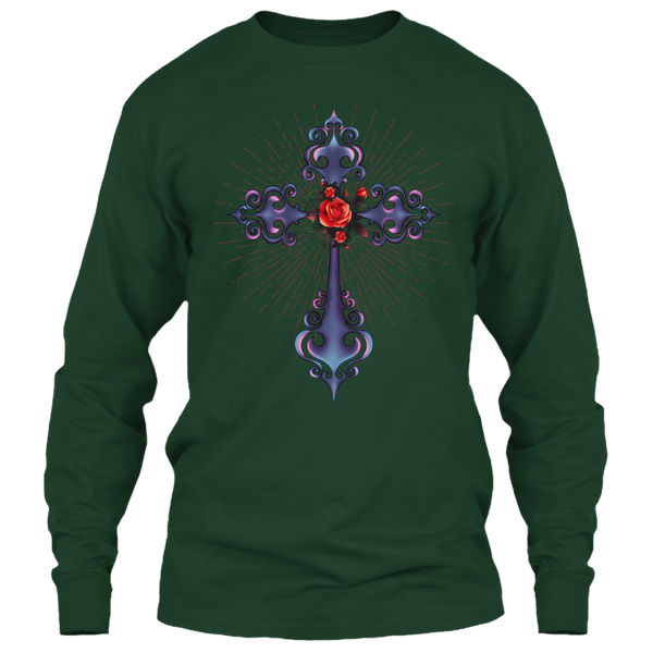 A black t-shirt with the shopify logo