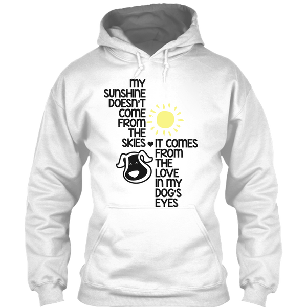 A black t-shirt with the shopify logo