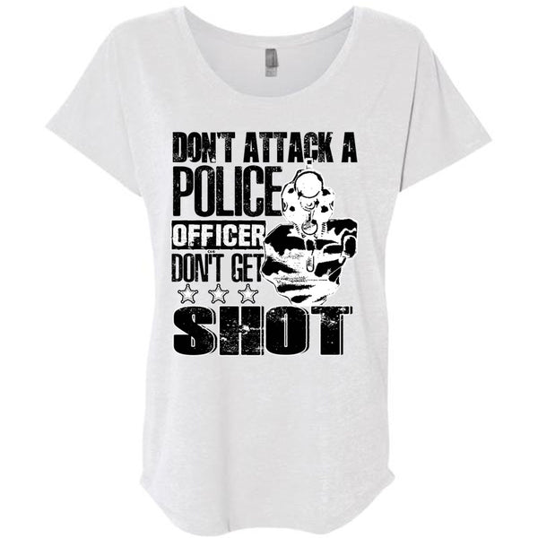Don't Attack A Police Officer T Shirt, I Love Police T Shirt, Awesome T-Shirts