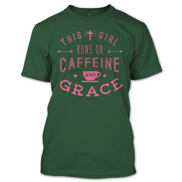 A black t-shirt with the shopify logo