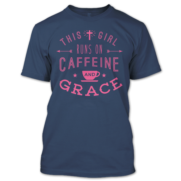 A black t-shirt with the shopify logo