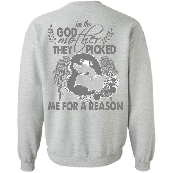 I Love Mom T Shirt, I'm The Godmother Sweatshirt