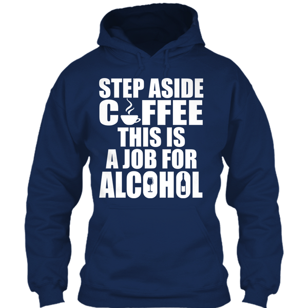 A black t-shirt with the shopify logo