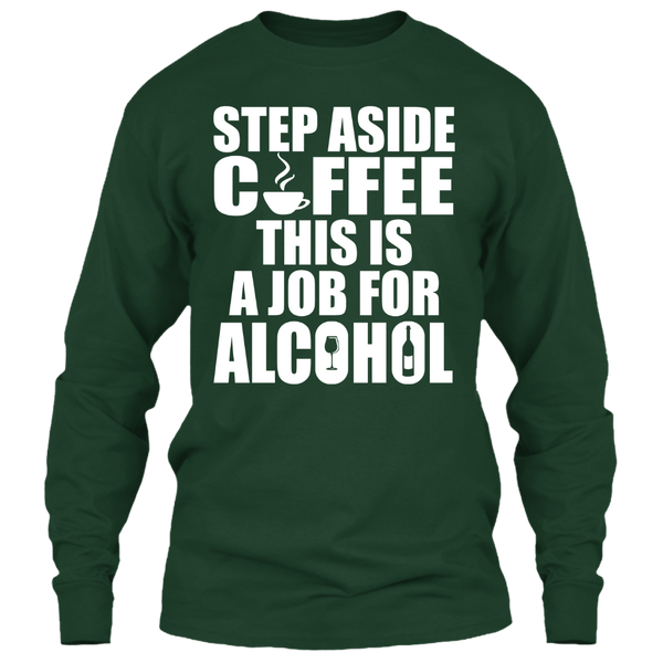 A black t-shirt with the shopify logo