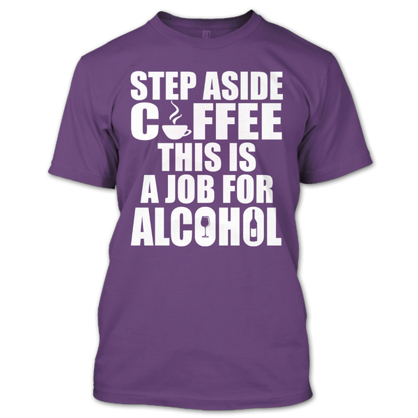 A black t-shirt with the shopify logo