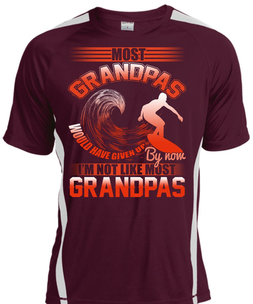I'm Not Like Most Grandpas T Shirt, Being A Grandpa T Shirt, Cool Shirt