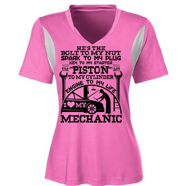 Engine To My Life T Shirt, Being A Mechanic T Shirt, Awesome T-Shirts