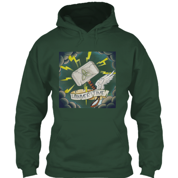 A black t-shirt with the shopify logo