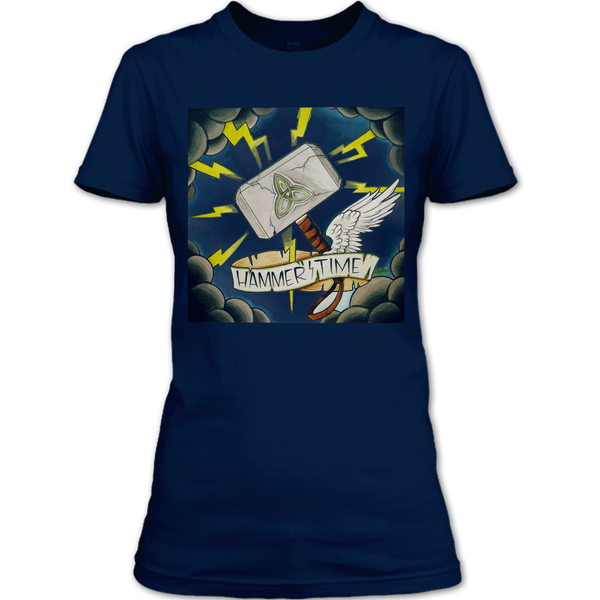 A black t-shirt with the shopify logo