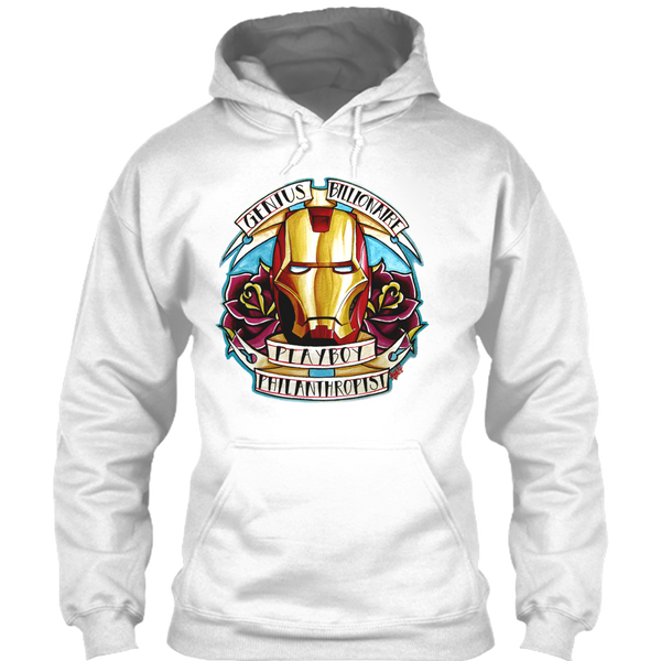 A black t-shirt with the shopify logo