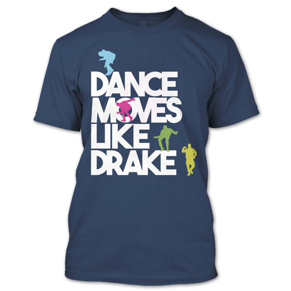 A black t-shirt with the shopify logo