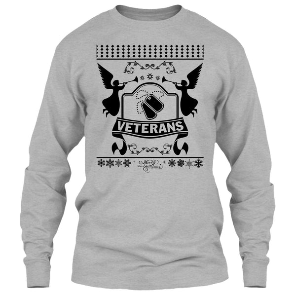 Veterans Merry Christmas T Shirt, Gift For Veteran T Shirt