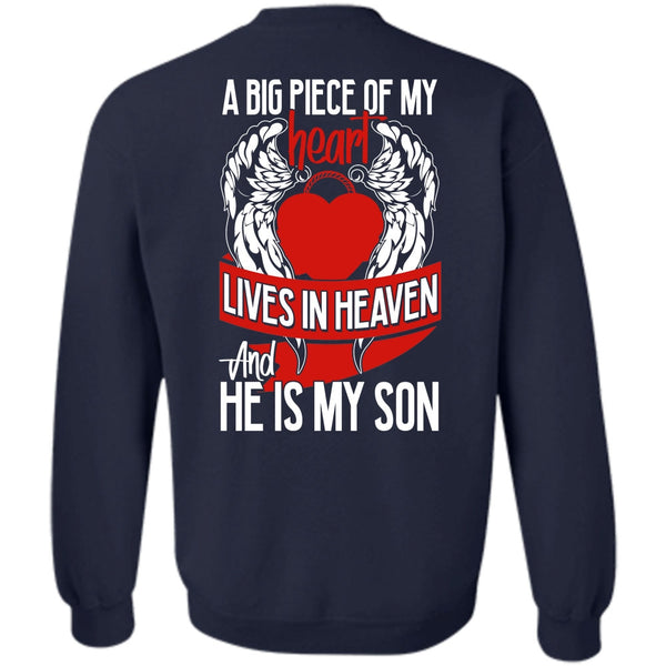 Lives In Heaven T Shirt, I Love Son Sweatshirt