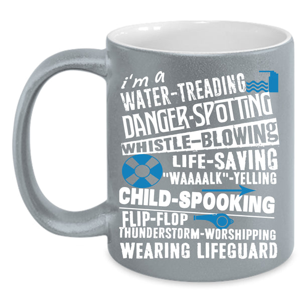 I'm A Water Treading Coffee Mug, Awesome Swimming Coffee Cup