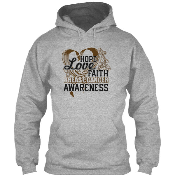 Hope Love Faith T Shirt, Cancer T Shirt