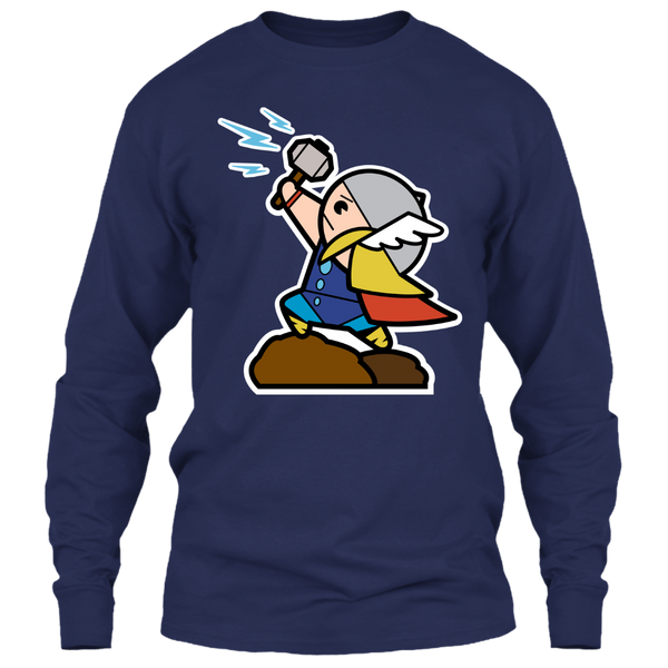 A black t-shirt with the shopify logo