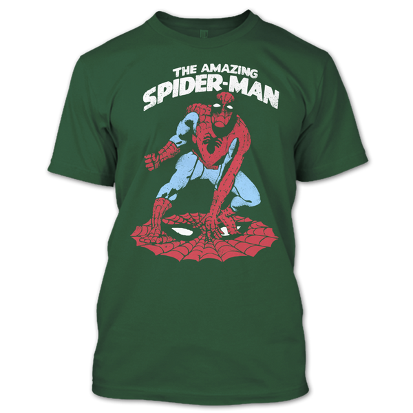 A black t-shirt with the shopify logo