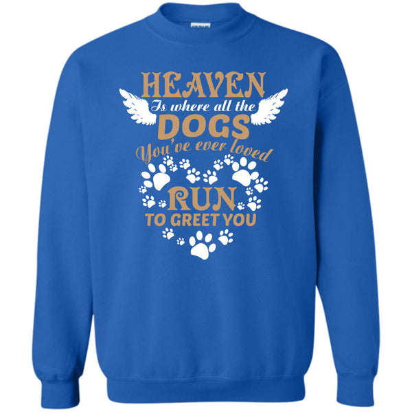 Run To Greet You T Shirt, I Love My Dog Sweatshirt