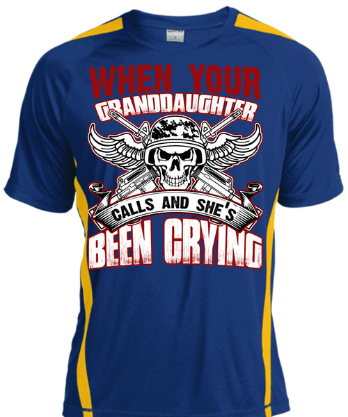 When Your Granddaughter Calls T Shirt, Being A Grandkid T Shirt, Cool Shirt