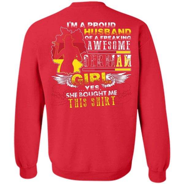 German Girl T Shirt, I Love Husband Sweatshirt