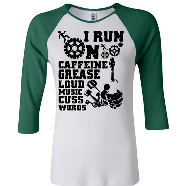 I Run On Caffeine T Shirt, I Love Mechanic T Shirt, Awesome T-Shirts