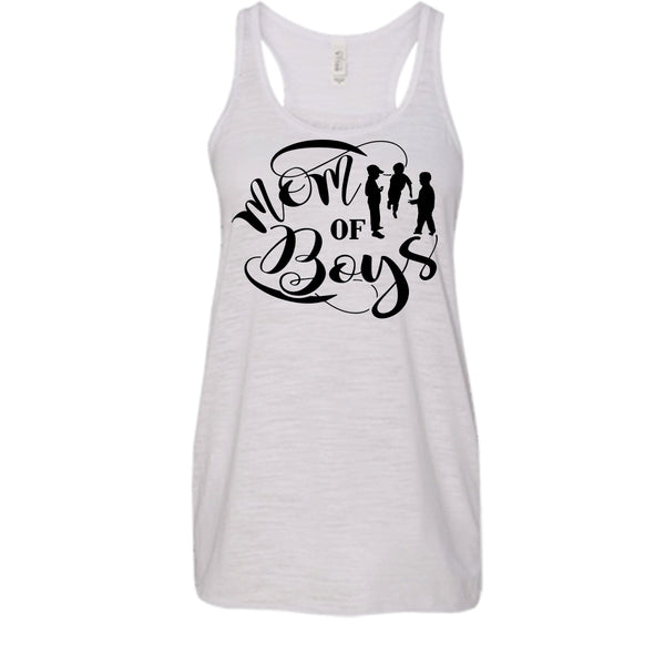 Mom Of Boys T Shirt, Mother And Son Tank Top
