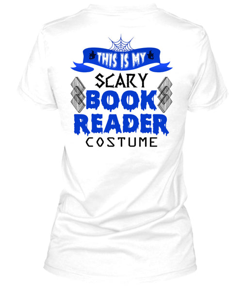 This Is My Scary Book Reader Costume T Shirt, Wait For Halloween T Shirt