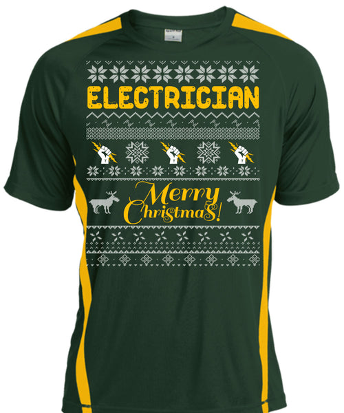 Electrician Merry Christmas T Shirt, This Girl Loves Christmas T Shirt, Cool Shirt