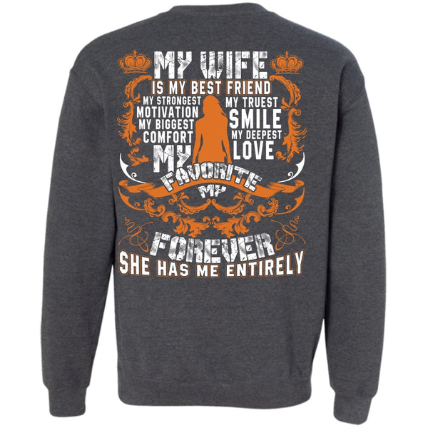 My Love My Favorite T Shirt, I Love Wife Sweatshirt