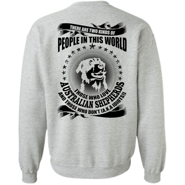 I Love Dog T Shirt, Love Australian Shepherds Sweatshirt