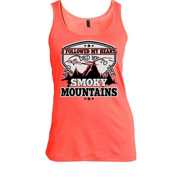 I Followed My Heary T Shirt, Coolest Hiker T Shirt, Awesome t-shirts