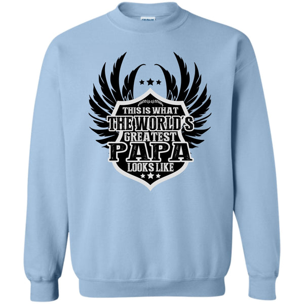 Coolest Papa Ever T Shirt, The World's Greatest Papa Sweatshirt