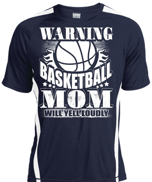Warning Basketball Mom T Shirt, Being A Mom T Shirt, Cool Shirt