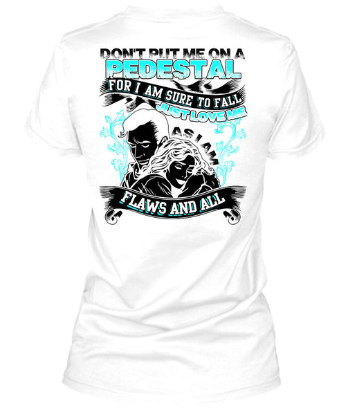 I Am Sure To Fall Just Love Me T Shirt, I Love Husband T Shirt