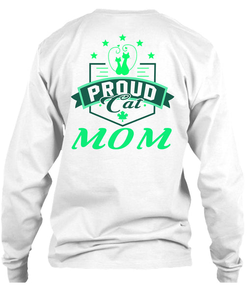 Proud Cat Mom T Shirt, Being A Mother T Shirt