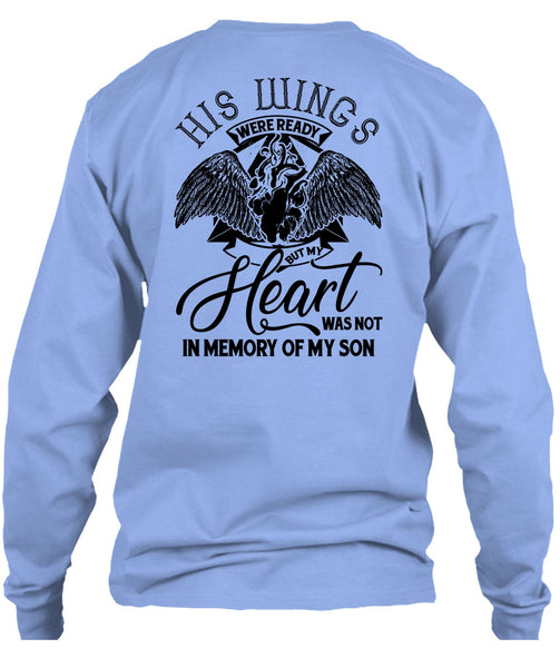 My Heart Was Not In Memory Of My Son T Shirt, I Love Son T Shirt