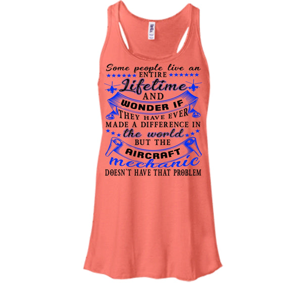The Aircraft Mechanic T Shirt, Gift For Aircraft Mechanic Tank Top