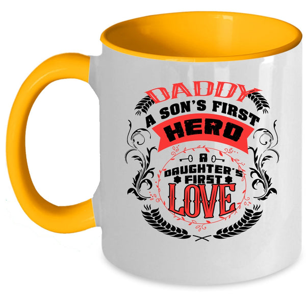 A Daughter's First Love Coffee Mug, Daddy Accent Mug