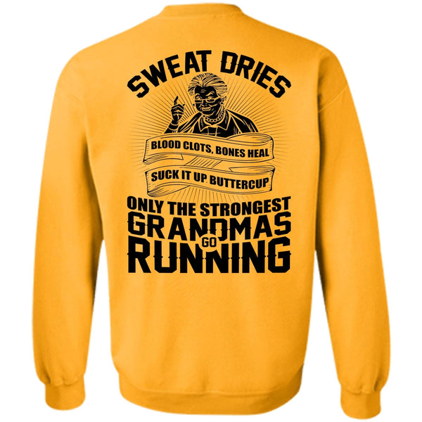 I Love Nana T Shirt, Grandmas Go Running Sweatshirt