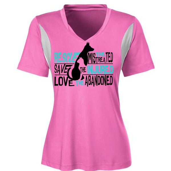 Rescue The Mistreated Save T Shirt, I Love Dog T Shirt, Awesome T-Shirts