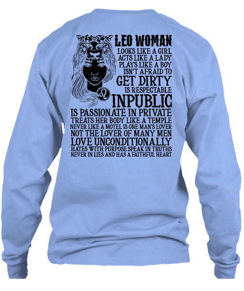 Leo Woman T Shirt, I Love Leo T Shirt