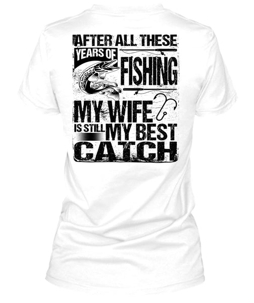 Years Of Fishing T Shirt, I Love Fishing T Shirt