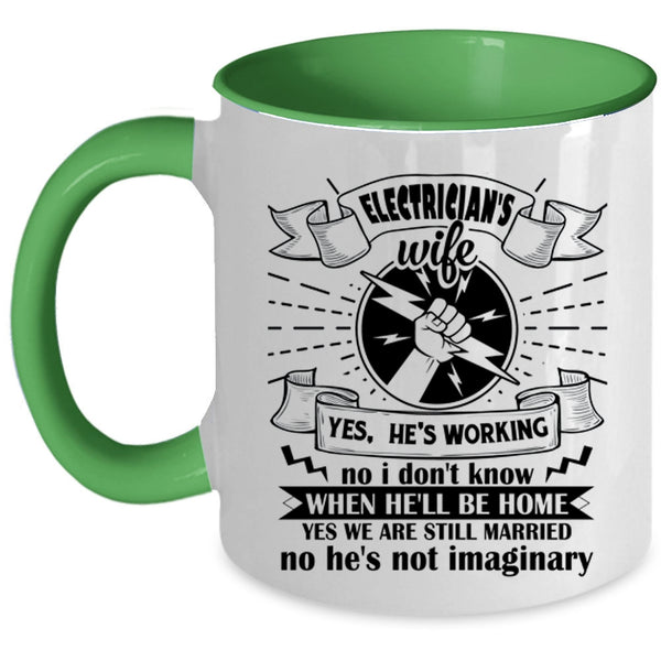 Electrician's Wife Cup, Cool Gift For My Wife Mug