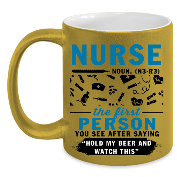 Best Gift For Nurses Coffee Mug, Nurse Accent Mug